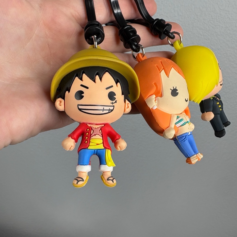 One Piece Characters Keychains (Set of 3) - Picture 2 of 7